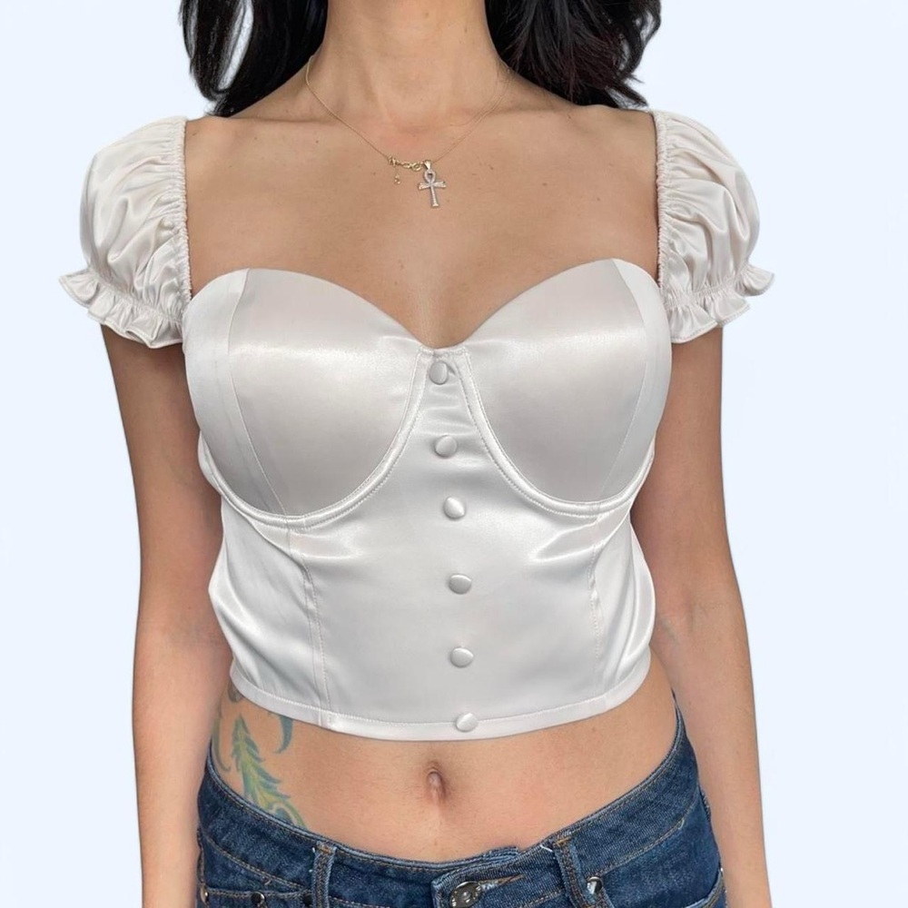 🤍 OHS Crop Corset Top 🤍